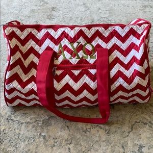 Alpha Chi Omega Over Night Duffle